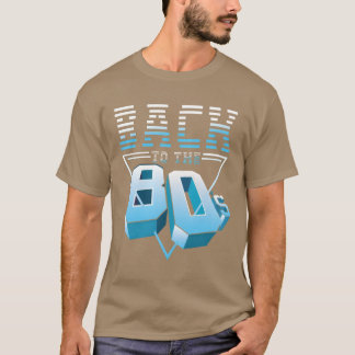 Camiseta Festa dos anos 80 Moda dos anos 80 Música dos anos