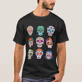 Camiseta Festa Dos Mortos Fantasia Dia Das Bruxas Dia De