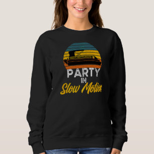 Camiseta Festa Em Ponto De Movimento Lento O Capitão Boat