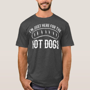 Camiseta Festa Engraçada De CHURRASCO Estou Aqui Para Os Ca