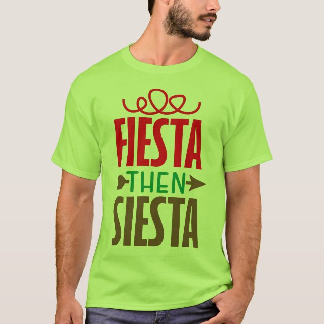 Camiseta Festa então sesta (Frente)