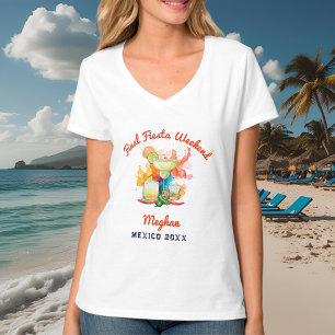 Camiseta Festa Final no México Aquarela Festa de Despedida