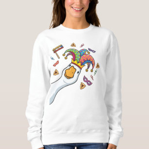 Camiseta Festa Judaica Purim Ganso Engraçado 