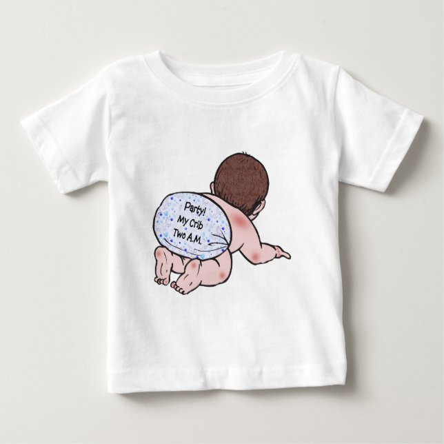 Camiseta Festa Meu Crib Baby (Frente)