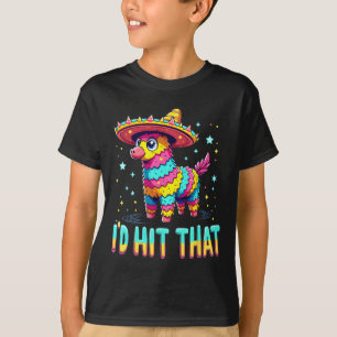 Camiseta Festa Mexicana Pinatas Eu Acertaria Cinco De Mayo