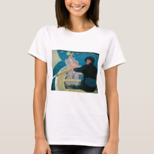 Camiseta Festa Náutica de Mary Cassatt, Arte Fino Antigo