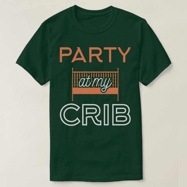 Camiseta Festa no meu berço 1 (Frente do Design)