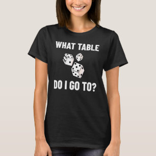 Camiseta Festa Noturna 2 de Regras de Jogo de Dice Bunco