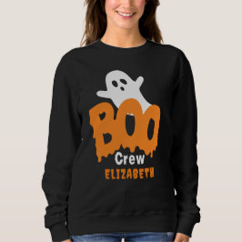 Camiseta Festa Personalizada de Halloween da Tripulação do 
