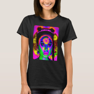 Camiseta Festa Rave Psicodélica Trance Club DJ Neon 11