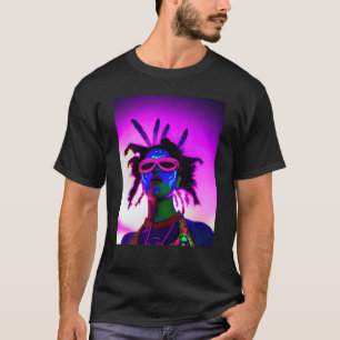 Camiseta Festa Rave Psicodélica Trance Club DJ Neon 9