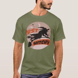 Camiseta Festa Retro Witchy do Halloween