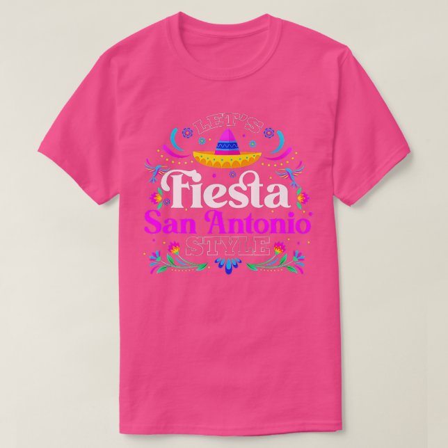 Camiseta Festa San Antonio Style Party Cinco Felizes De (Frente do Design)