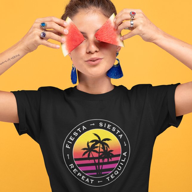 Camiseta Festa Siesta Tequila Repita Festa de Solteira (Criador carregado)