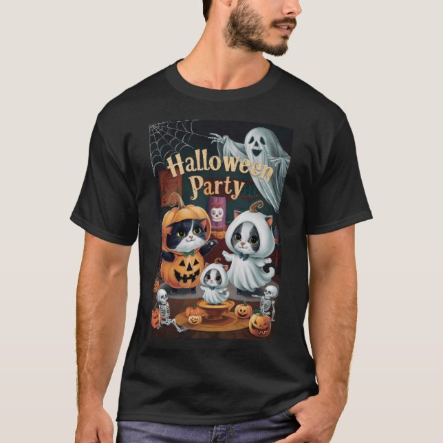 Camiseta Festa Spooktacular de Halloween (Frente)