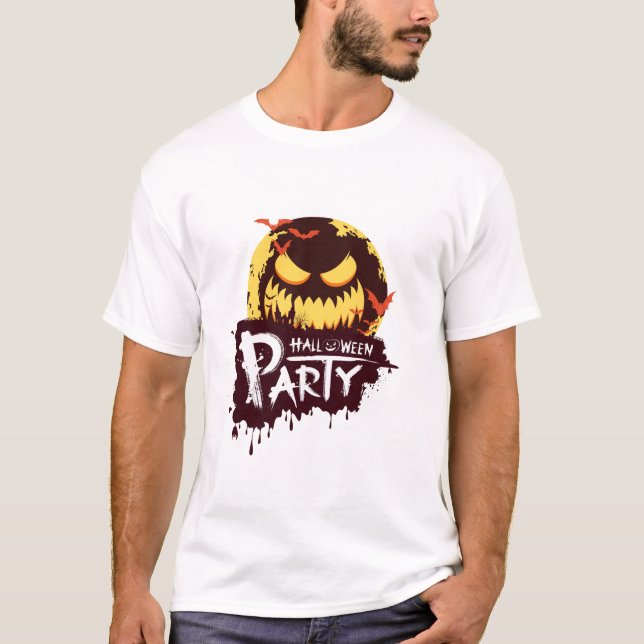Camiseta Festa Spooky Halloween (Frente)