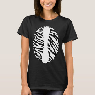 Camiseta Festa Tema Selva com Estampa de Zebra Animais do Z