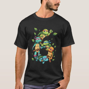 Camiseta Festa Tema Tartaruga Marinha 6 Anos