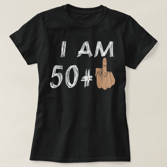 Camiseta festas de aniversário Com 51 Anos Mulheres Com 51  (Frente do Design)