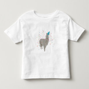 Camiseta Festas de Llama - Animais tendo festa