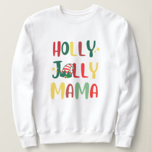 Camiseta Festas de Natal Festivas Holly Jolly Xmas
