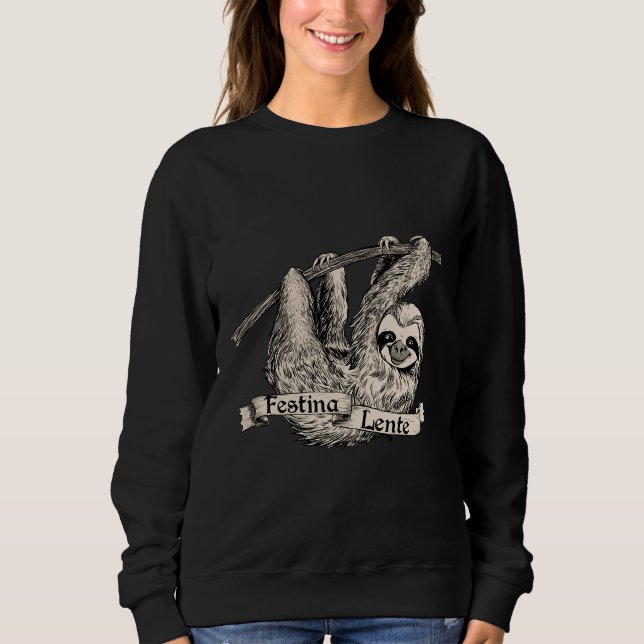 Camiseta Festina Lente Three Toed Sloth (Frente)