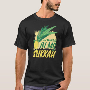 Camiseta Festival 4 Santa Espécie Sukkot Eu Preferencialmen