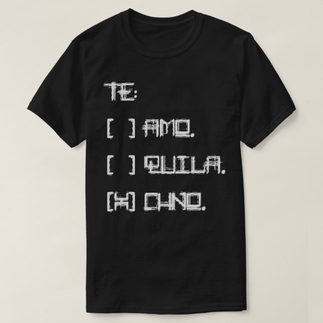 Camiseta Festival Amo Tequila Techno Lover Raver (Frente do Design)