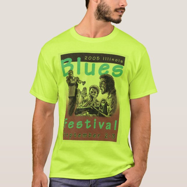 Camiseta Festival Blues (Frente)