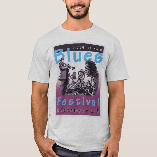 Camiseta Festival Blues (Frente)