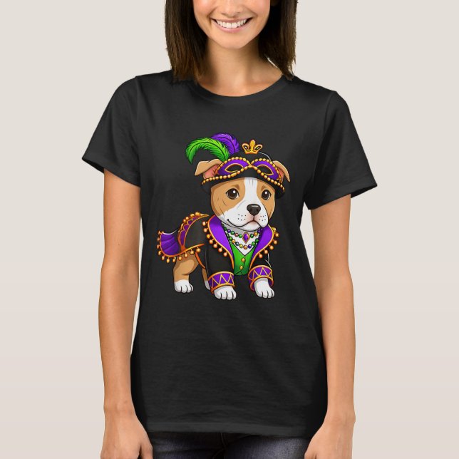 Camiseta Festival Carnaval Alegre do Amante do Pitbull Mard (Frente)