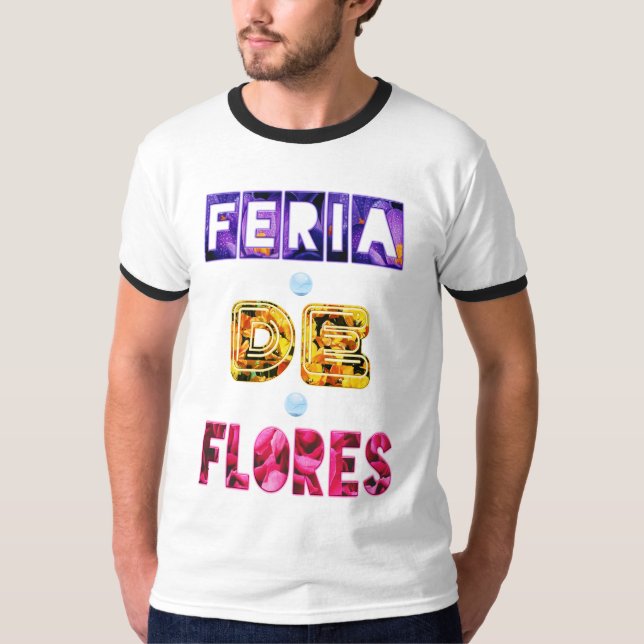 Camiseta Festival Das Flores Julho Colômbia Feria De Flores (Frente)