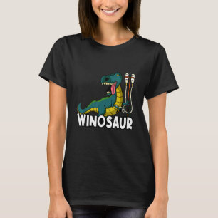 Camiseta Festival de Bebidas Alcoólicas Winosaur Dinossaur