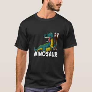Camiseta Festival de Bebidas Alcoólicas Winosaur Dinossaur