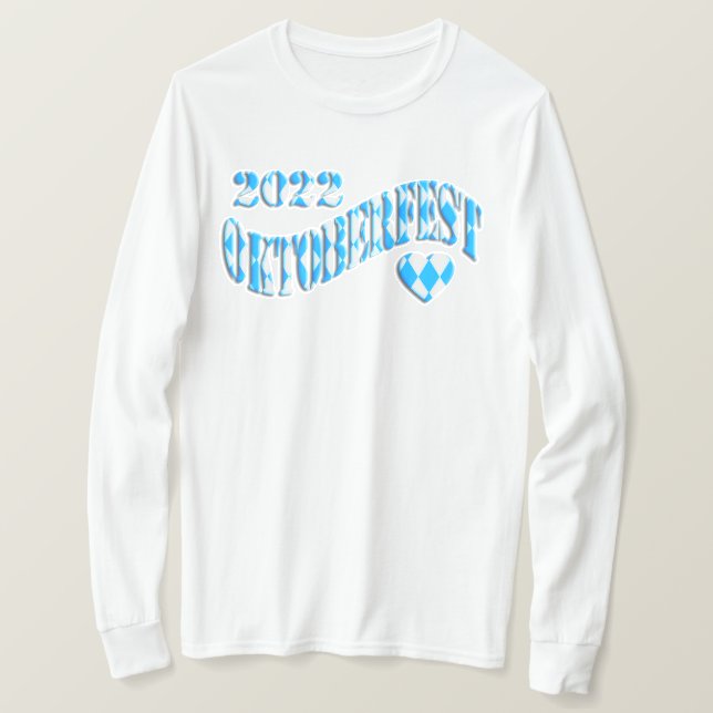 Camiseta Festival de Cervejas da Baviera Oktoberfest 2022 (Frente do Design)