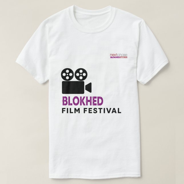 Camiseta Festival de Cinema Blokhed (Frente do Design)