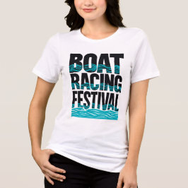 Camiseta festival de corridas de barco