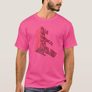 Camiseta Festival de Dança Flamenca de Sevilha Espanha