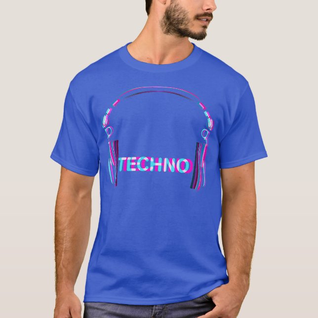Camiseta Festival de discoteca de fones de ouvido DJ (Frente)