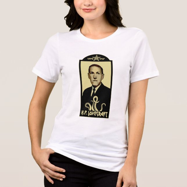Camiseta Festival de fã de Lovecraft H.P. (Frente)