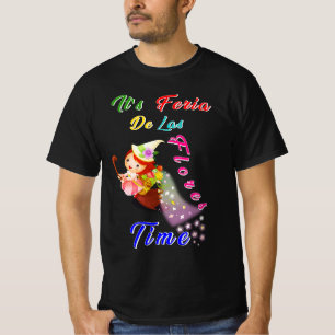 Camiseta Festival de flores julho Colômbia Feria De Las Flo