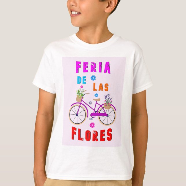 Camiseta Festival de Flores julho Medellín Feria De Las Flo (Frente)