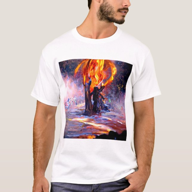 Camiseta Festival de Incêndio Beltane (Frente)