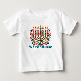 Camiseta Festival de Luzes de Hanuka