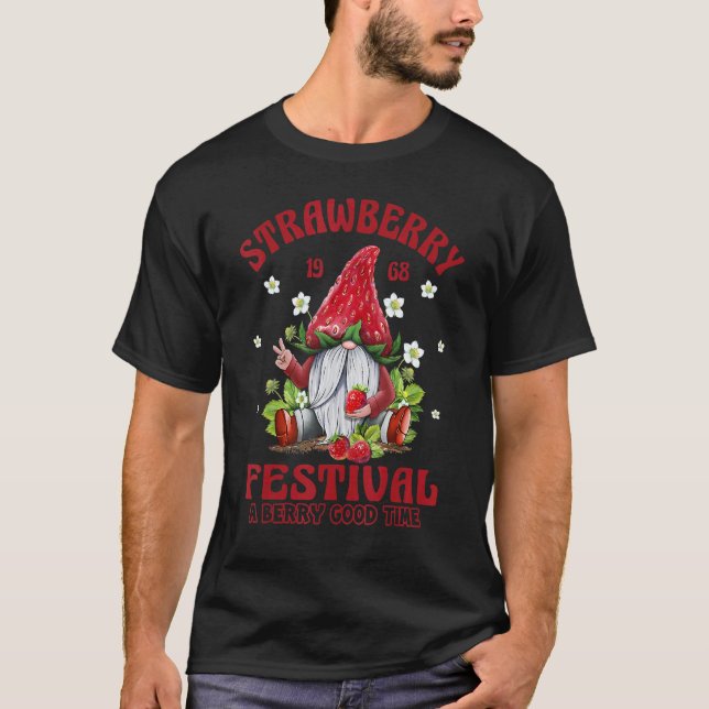 Camiseta Festival de Morango Um Berry Good Time Strawbe (Frente)