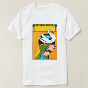 Camiseta Festival de Música da Universidade Temple