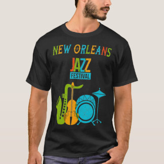 Camiseta Festival de Música Jazz de Nova Orleans