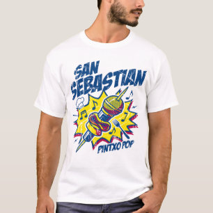 Camiseta Festival de Música Pop Pintxo de San Sebastian