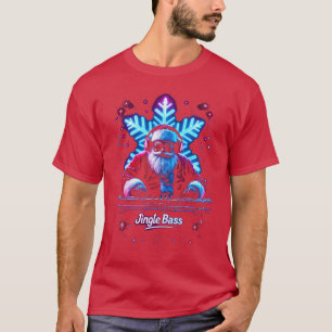 Camiseta Festival de Música Rave de Natal DJ Santa Raver Ji