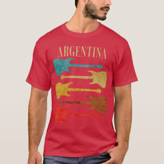 Camiseta Festival de Música Rock de Concertos da Argentina 